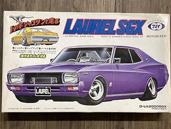 1/24 130ローレル SGX ブタケツ シャドー 街道レーサー シャコタン 1/24 130ローレル SGX ブタケツ シャドー 街道レーサー